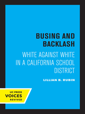 cover image of Busing and Backlash